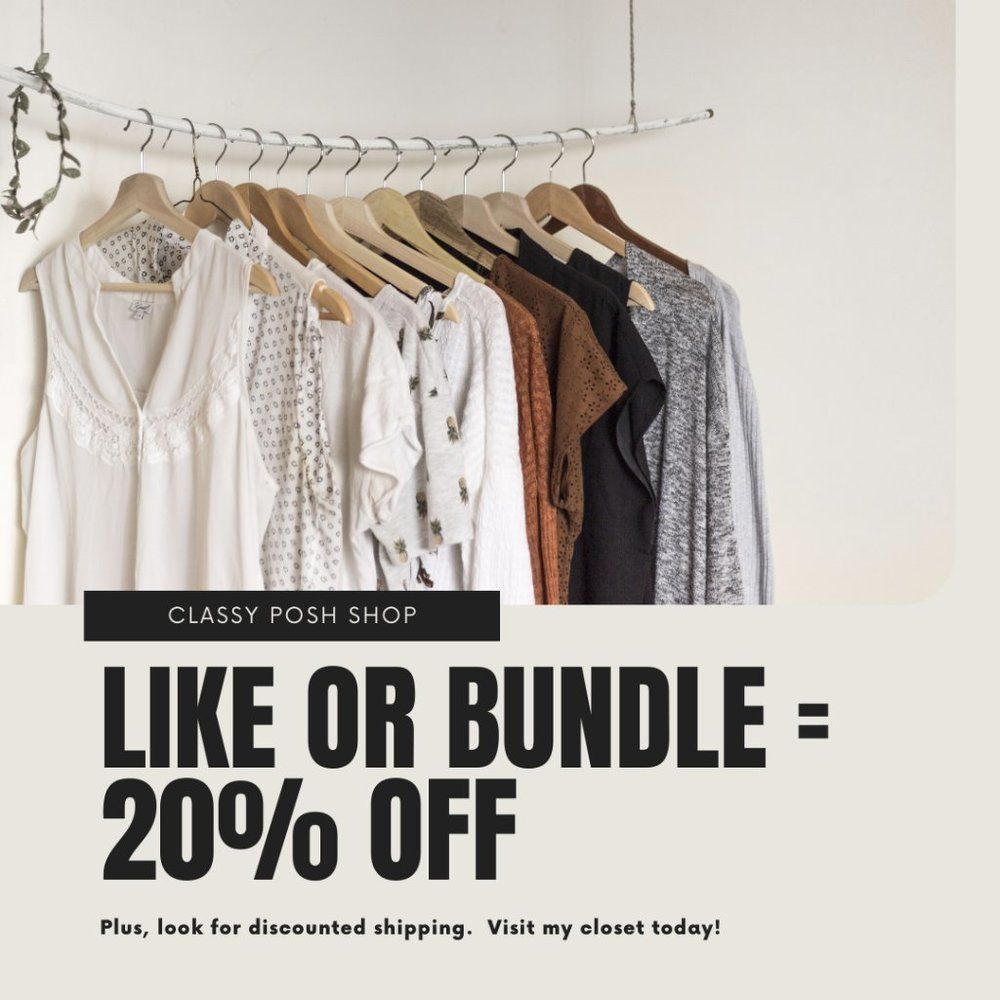 Click Like or Bundle Faves Items for 20% off Offer